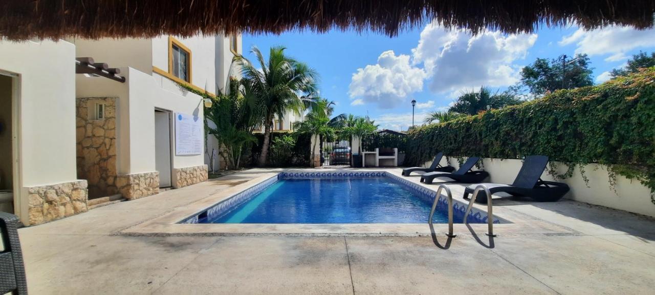 Apartamento En Fraccionamiento Privado 6 Personas, 5 Camas, Piscina Cerca De La Playa Плайя-дель-Кармен Екстер'єр фото