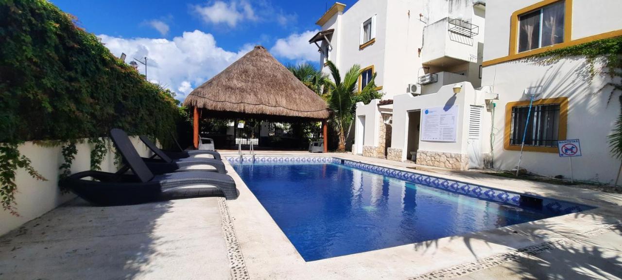 Apartamento En Fraccionamiento Privado 6 Personas, 5 Camas, Piscina Cerca De La Playa Плайя-дель-Кармен Екстер'єр фото